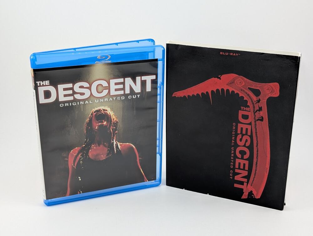 The Descent (Blu Ray, 2005) w/ Exclusive Wal-Mart SLIPCOVER - Disc MINT!